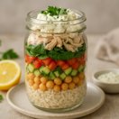 Greek Chicken Chickpea Rice Jar thumbnail