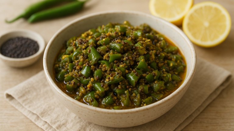 Green Chilli Pickle
