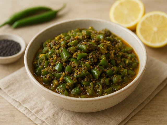Green Chilli Pickle