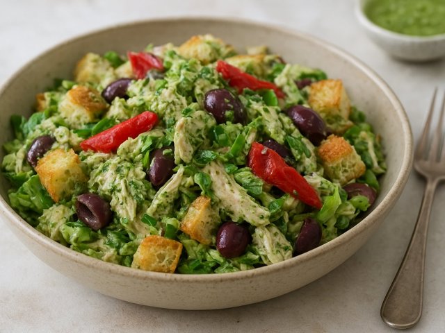 Green Goddess Chicken Salad