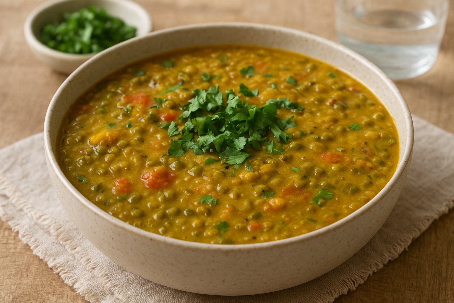 Green Mung Bean & Coconut Dal