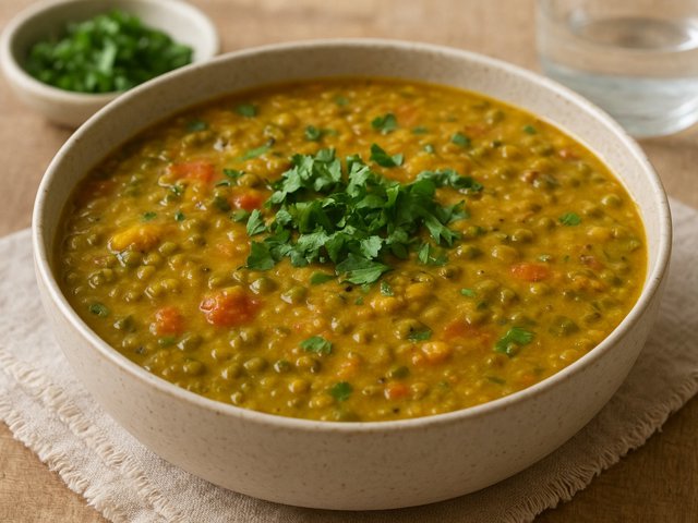 Green Mung Bean & Coconut Dal