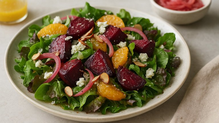 Grilled BEET Citrus Salad