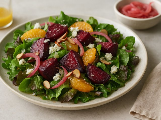 Grilled BEET Citrus Salad