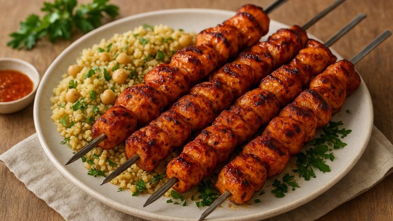 Grilled Chicken Kebabs