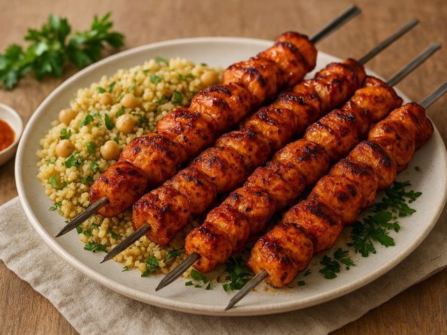 Grilled Chicken Kebabs
