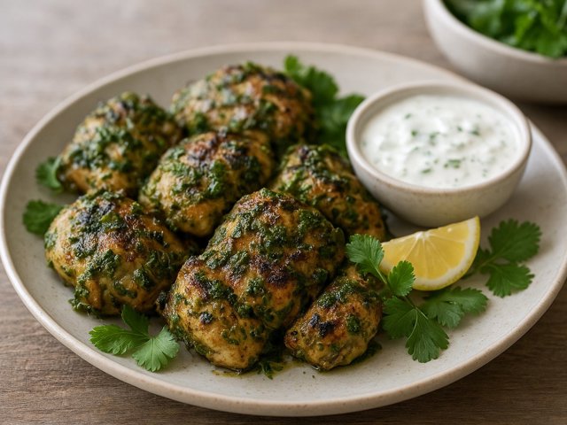 Grilled Coriander & Mint Chicken