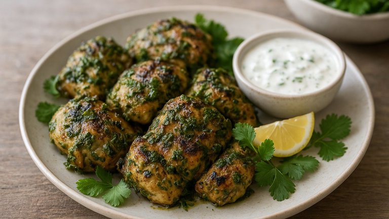 Grilled Coriander & MINT Chicken