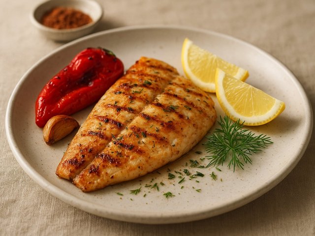 Grilled Corvina