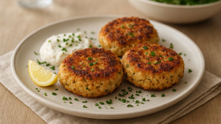 GRILLED CRAB CAKES