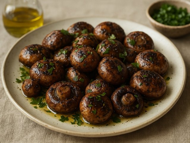 Grilled Mushrooms