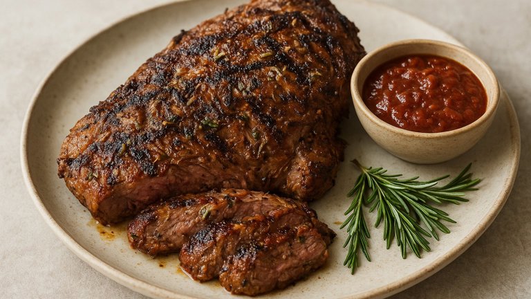 Grilled OR Broiled Butterflied LEG OF LAMB