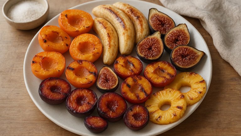 Grilled Or Broiled Fruit