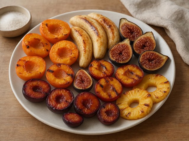 Grilled Or Broiled Fruit