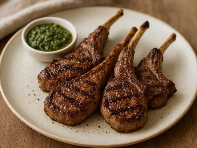Grilled Or Broiled Lamb Chops