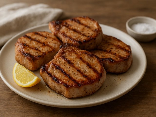 Grilled Or Broiled Pork Loin Chops