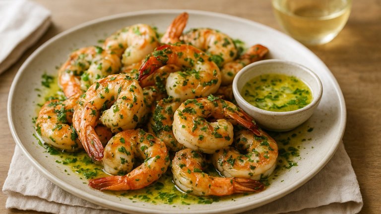 Grilled Or Broiled Shrimp Cockaigne