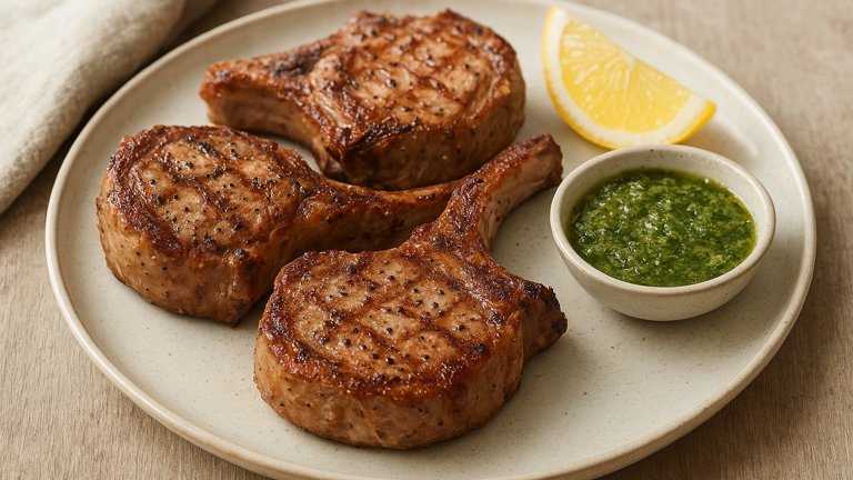 Grilled Or Broiled Veal Chops