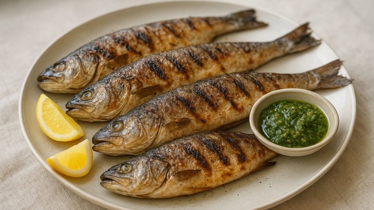 Grilled Or Broiled Whole Fish