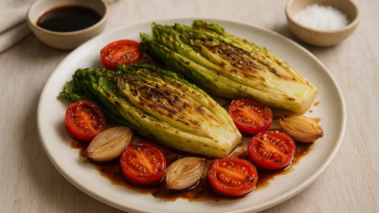 Grilled Romaine Lettuce
