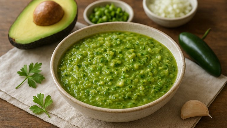 Guasacaca Sauce (Venezuelan Avocado Salsa)
