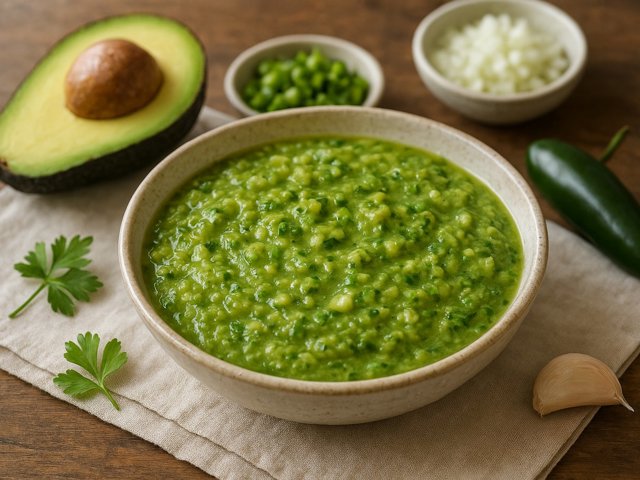 Guasacaca Sauce (Venezuelan Avocado Salsa)