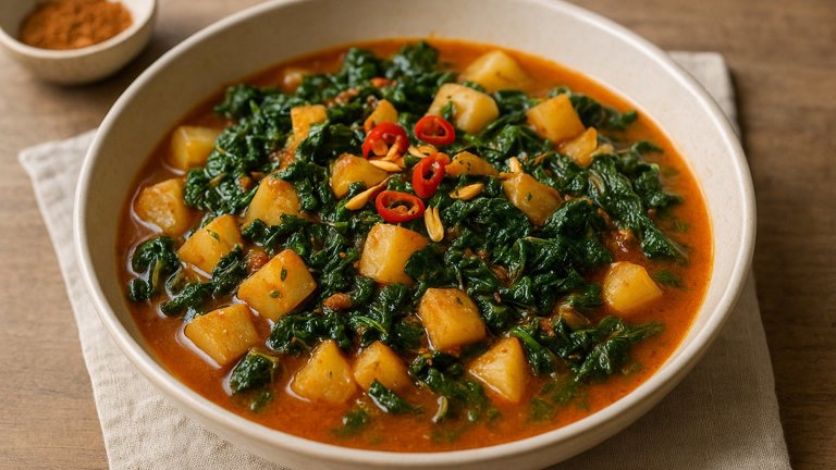 Gujarati Turnips & Greens