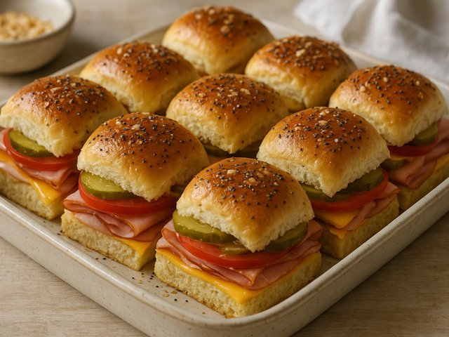 Ham & Cheese Oven Sliders