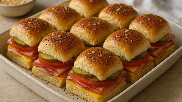 Ham & Cheese Oven Sliders