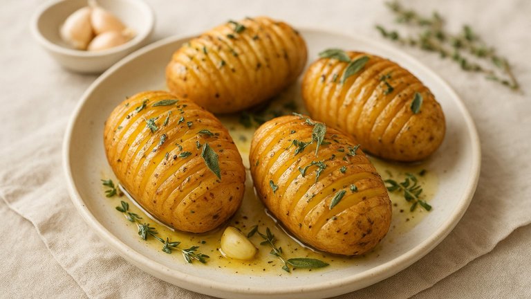 Hasselback Potatoes