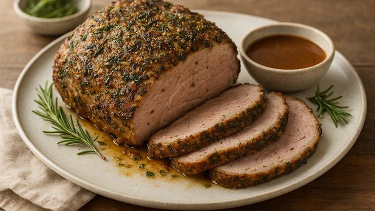 Herbed Pork Shoulder Roast
