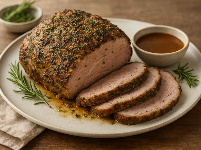 Herbed Pork Shoulder Roast