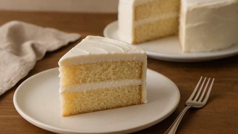 High-Altitude White Cake