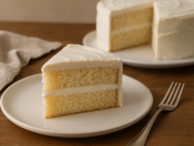 High-Altitude White Cake