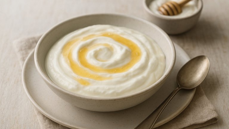 Homemade Honey Yogurt