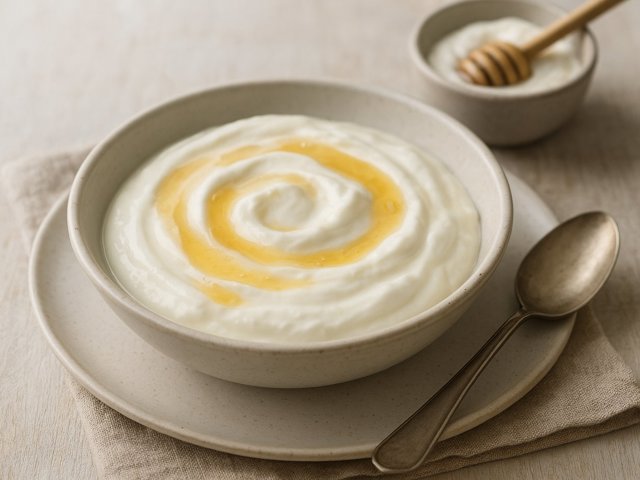 Homemade Honey Yogurt
