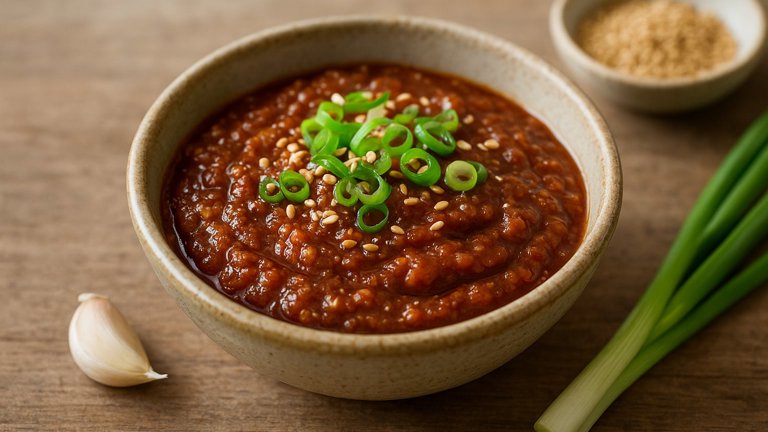 Homemade Ssamjang