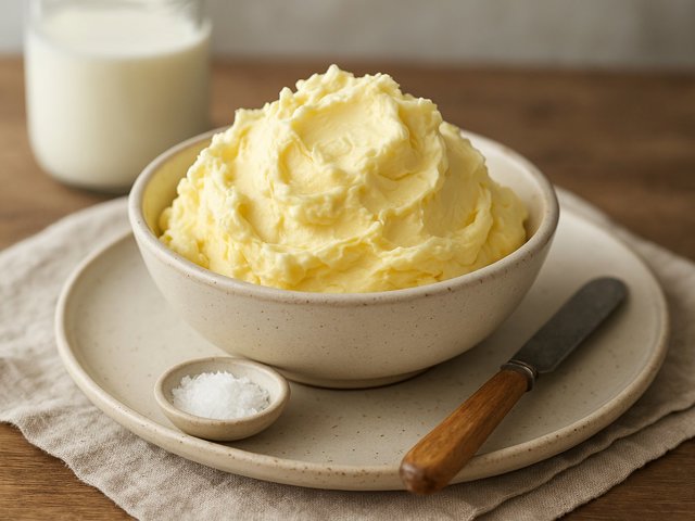 Homemade Sweet Cream Butter