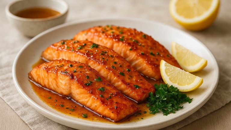 Honey Garlic Salmon