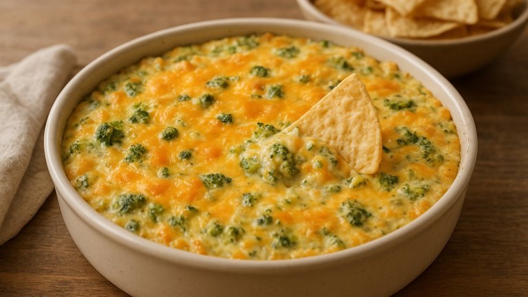 Hot Broccoli Cheese Dip