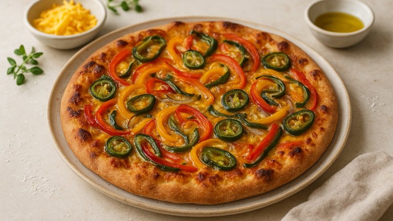 Hot Pepper & Onion Pizza