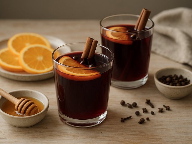 HOT Spiced WINE Cocktails