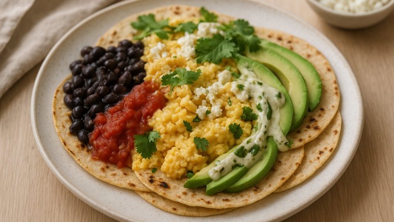 HUEVOS RANCHEROS (SANTA CRUZ STYLE)