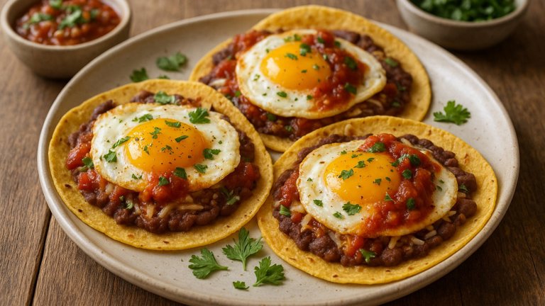HUEVOS RANCHEROS TACOS