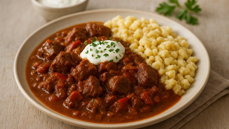 Hungarian Goulash (Pörkölt)