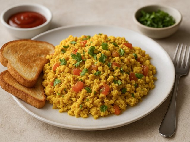 Indian Scrambled Eggs