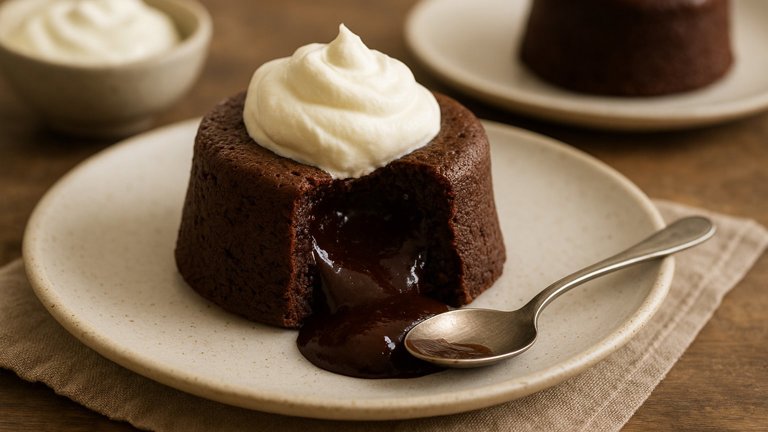 Individual Molten Chocolate Cakes