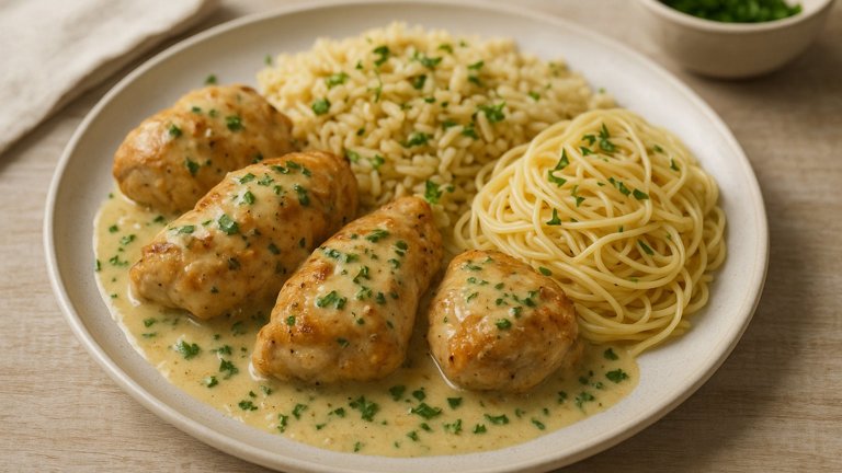 International Chicken And Pilaf