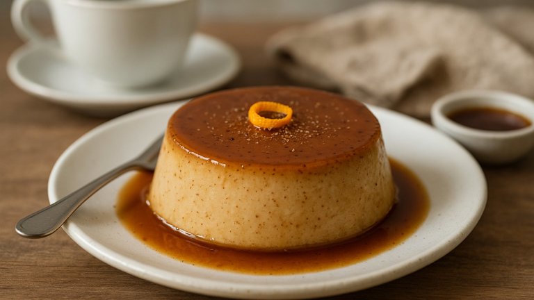 ISLAND TEA-INFUSED NO-MILK FLAN