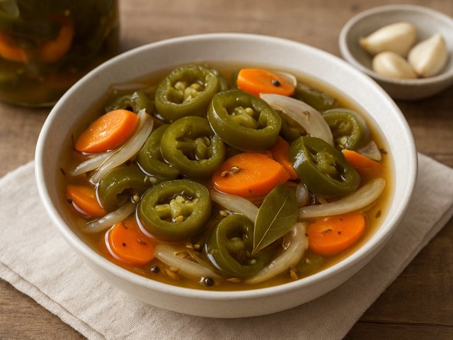 Jalapeños En Escabeche (Taqueria Pickles)